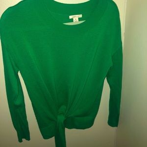 Green sweater
